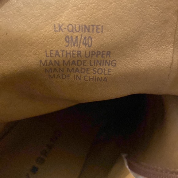Lucky Brand Heeled Pumps Macaroon Tan Leather Women’s size 9 EUC with box - Picture 12 of 13
